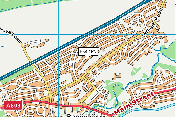 FK4 1PN map - OS VectorMap District (Ordnance Survey) FK4 1PN map - OS VectorMap District (Ordnance Survey)