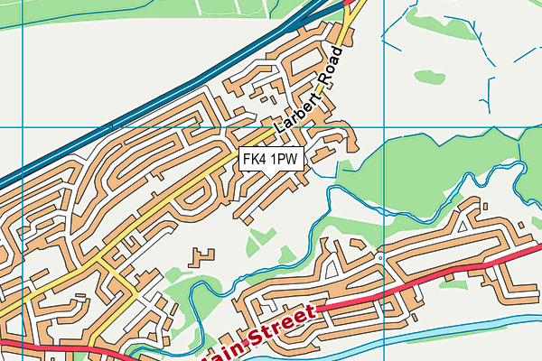FK4 1PW map - OS VectorMap District (Ordnance Survey) FK4 1PW map - OS VectorMap District (Ordnance Survey)