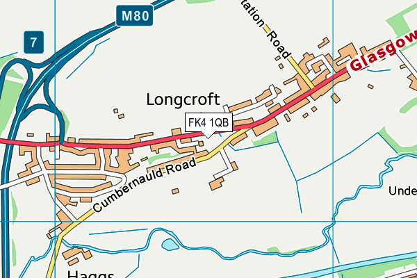 FK4 1QB map - OS VectorMap District (Ordnance Survey) FK4 1QB map - OS VectorMap District (Ordnance Survey)