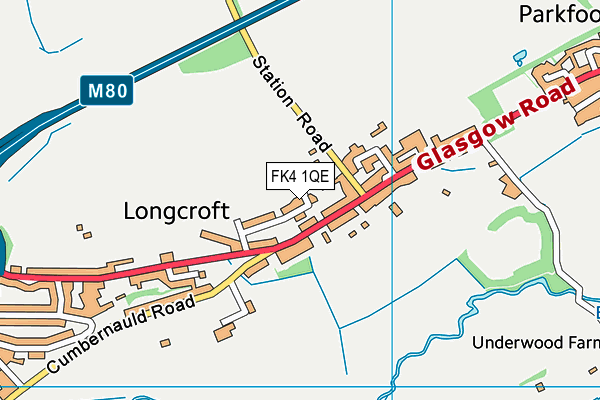 FK4 1QE map - OS VectorMap District (Ordnance Survey) FK4 1QE map - OS VectorMap District (Ordnance Survey)