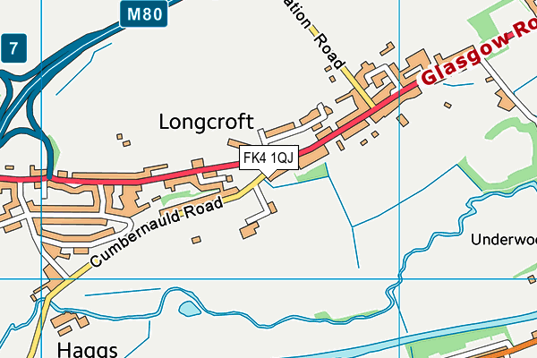 FK4 1QJ map - OS VectorMap District (Ordnance Survey) FK4 1QJ map - OS VectorMap District (Ordnance Survey)