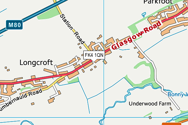 FK4 1QN map - OS VectorMap District (Ordnance Survey) FK4 1QN map - OS VectorMap District (Ordnance Survey)