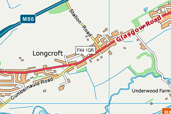FK4 1QR map - OS VectorMap District (Ordnance Survey) FK4 1QR map - OS VectorMap District (Ordnance Survey)