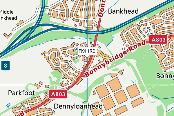 FK4 1RD map - OS VectorMap District (Ordnance Survey) FK4 1RD map - OS VectorMap District (Ordnance Survey)