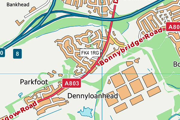 FK4 1RG map - OS VectorMap District (Ordnance Survey) FK4 1RG map - OS VectorMap District (Ordnance Survey)