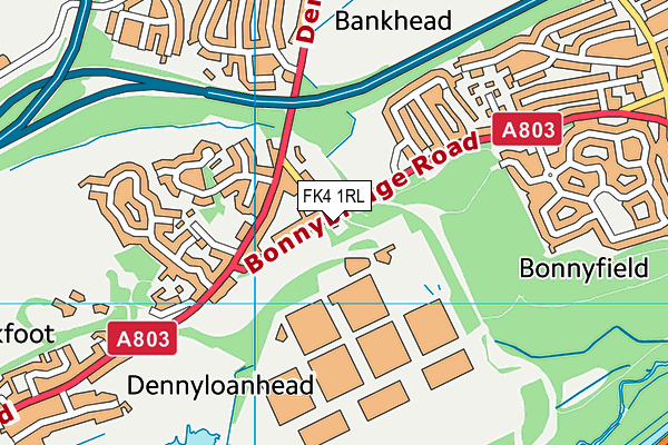 FK4 1RL map - OS VectorMap District (Ordnance Survey) FK4 1RL map - OS VectorMap District (Ordnance Survey)
