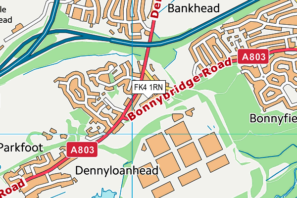 FK4 1RN map - OS VectorMap District (Ordnance Survey) FK4 1RN map - OS VectorMap District (Ordnance Survey)