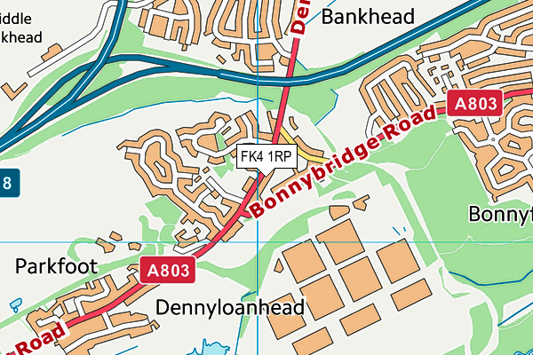 FK4 1RP map - OS VectorMap District (Ordnance Survey) FK4 1RP map - OS VectorMap District (Ordnance Survey)