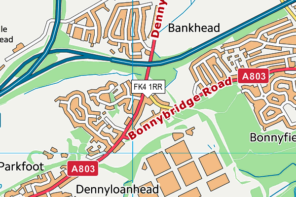 FK4 1RR map - OS VectorMap District (Ordnance Survey) FK4 1RR map - OS VectorMap District (Ordnance Survey)