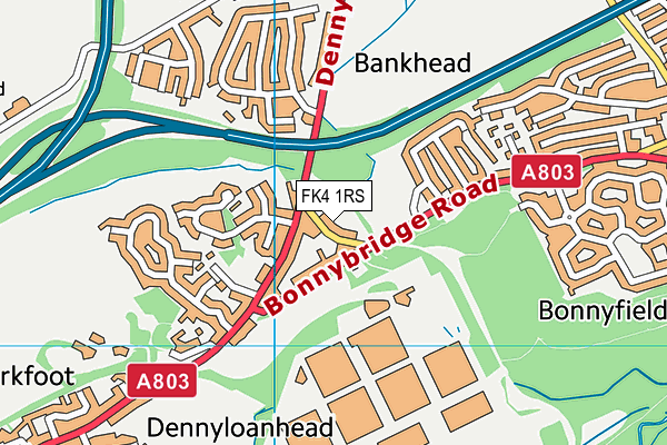 FK4 1RS map - OS VectorMap District (Ordnance Survey) FK4 1RS map - OS VectorMap District (Ordnance Survey)