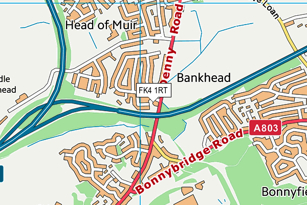 FK4 1RT map - OS VectorMap District (Ordnance Survey) FK4 1RT map - OS VectorMap District (Ordnance Survey)