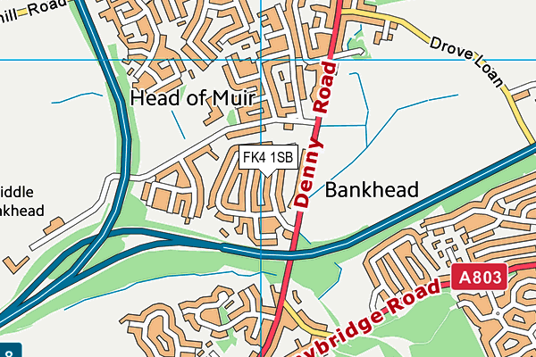 FK4 1SB map - OS VectorMap District (Ordnance Survey) FK4 1SB map - OS VectorMap District (Ordnance Survey)