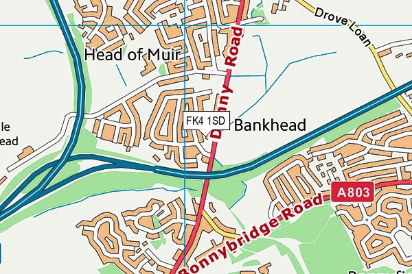 FK4 1SD map - OS VectorMap District (Ordnance Survey) FK4 1SD map - OS VectorMap District (Ordnance Survey)