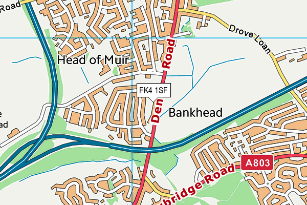 FK4 1SF map - OS VectorMap District (Ordnance Survey) FK4 1SF map - OS VectorMap District (Ordnance Survey)