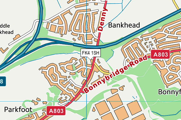 FK4 1SH map - OS VectorMap District (Ordnance Survey) FK4 1SH map - OS VectorMap District (Ordnance Survey)