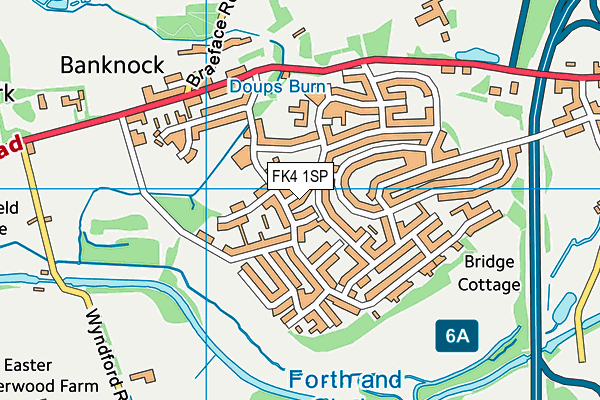FK4 1SP map - OS VectorMap District (Ordnance Survey) FK4 1SP map - OS VectorMap District (Ordnance Survey)