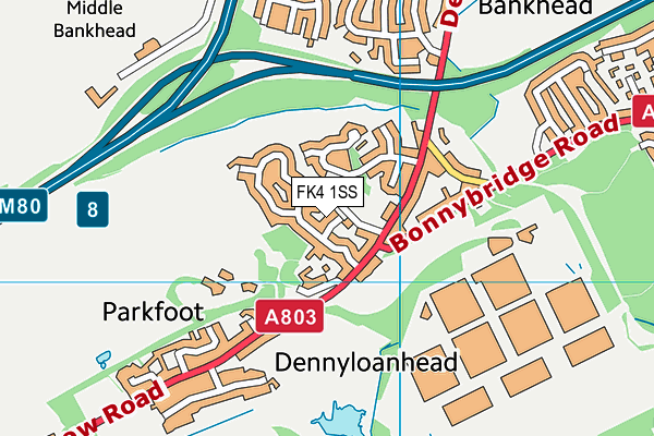FK4 1SS map - OS VectorMap District (Ordnance Survey) FK4 1SS map - OS VectorMap District (Ordnance Survey)