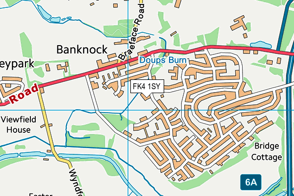 FK4 1SY map - OS VectorMap District (Ordnance Survey) FK4 1SY map - OS VectorMap District (Ordnance Survey)