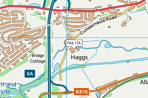 FK4 1TA map - OS VectorMap District (Ordnance Survey) FK4 1TA map - OS VectorMap District (Ordnance Survey)