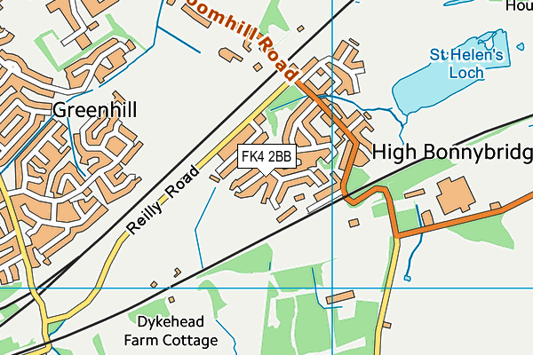 FK4 2BB map - OS VectorMap District (Ordnance Survey) FK4 2BB map - OS VectorMap District (Ordnance Survey)