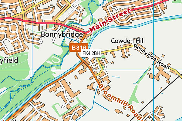 FK4 2BH map - OS VectorMap District (Ordnance Survey) FK4 2BH map - OS VectorMap District (Ordnance Survey)