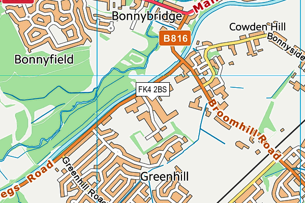 FK4 2BS map - OS VectorMap District (Ordnance Survey) FK4 2BS map - OS VectorMap District (Ordnance Survey)