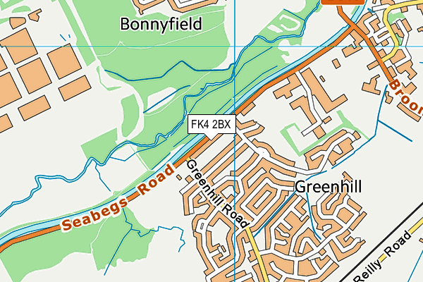 FK4 2BX map - OS VectorMap District (Ordnance Survey) FK4 2BX map - OS VectorMap District (Ordnance Survey)