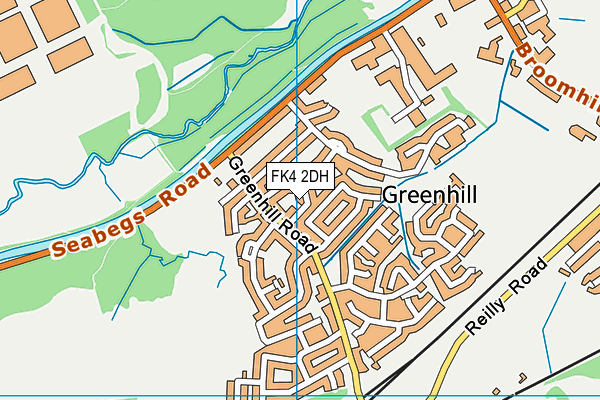 FK4 2DH map - OS VectorMap District (Ordnance Survey) FK4 2DH map - OS VectorMap District (Ordnance Survey)