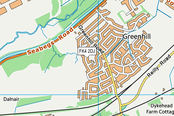FK4 2DJ map - OS VectorMap District (Ordnance Survey) FK4 2DJ map - OS VectorMap District (Ordnance Survey)
