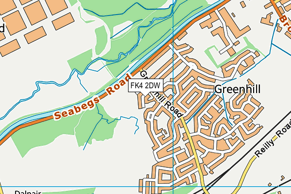 FK4 2DW map - OS VectorMap District (Ordnance Survey) FK4 2DW map - OS VectorMap District (Ordnance Survey)