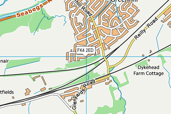 FK4 2ED map - OS VectorMap District (Ordnance Survey) FK4 2ED map - OS VectorMap District (Ordnance Survey)