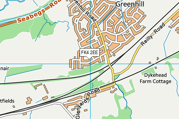 FK4 2EE map - OS VectorMap District (Ordnance Survey) FK4 2EE map - OS VectorMap District (Ordnance Survey)