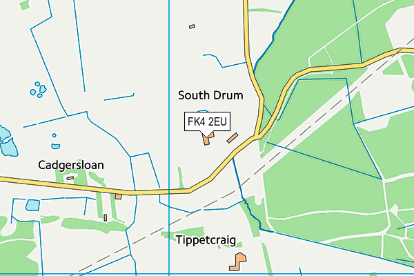 FK4 2EU map - OS VectorMap District (Ordnance Survey) FK4 2EU map - OS VectorMap District (Ordnance Survey)