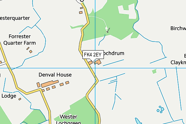 FK4 2EY map - OS VectorMap District (Ordnance Survey) FK4 2EY map - OS VectorMap District (Ordnance Survey)