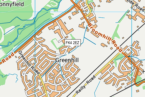 FK4 2EZ map - OS VectorMap District (Ordnance Survey) FK4 2EZ map - OS VectorMap District (Ordnance Survey)