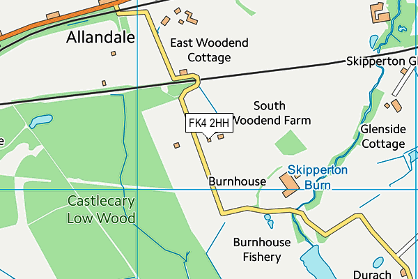 FK4 2HH map - OS VectorMap District (Ordnance Survey) FK4 2HH map - OS VectorMap District (Ordnance Survey)