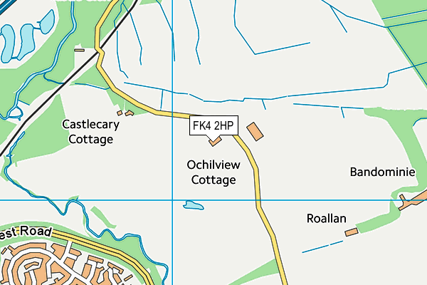 FK4 2HP map - OS VectorMap District (Ordnance Survey) FK4 2HP map - OS VectorMap District (Ordnance Survey)