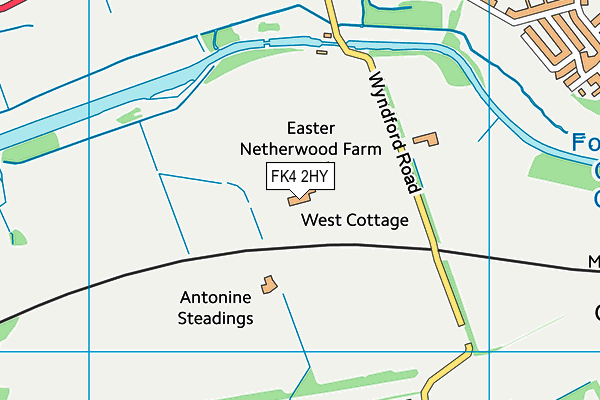 FK4 2HY map - OS VectorMap District (Ordnance Survey) FK4 2HY map - OS VectorMap District (Ordnance Survey)