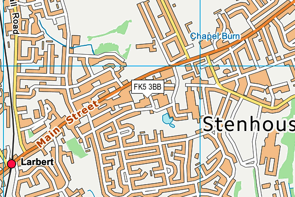 FK5 3BB map - OS VectorMap District (Ordnance Survey) FK5 3BB map - OS VectorMap District (Ordnance Survey)