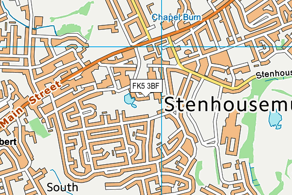 FK5 3BF map - OS VectorMap District (Ordnance Survey) FK5 3BF map - OS VectorMap District (Ordnance Survey)