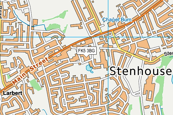 FK5 3BG map - OS VectorMap District (Ordnance Survey) FK5 3BG map - OS VectorMap District (Ordnance Survey)
