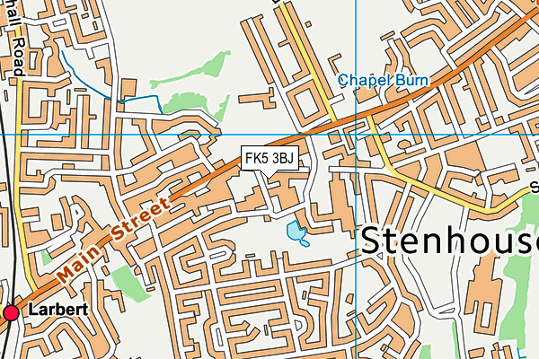 FK5 3BJ map - OS VectorMap District (Ordnance Survey) FK5 3BJ map - OS VectorMap District (Ordnance Survey)