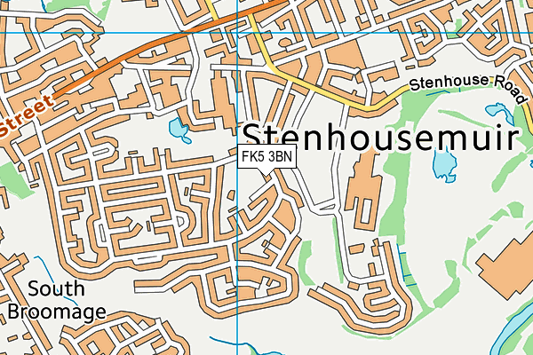 FK5 3BN map - OS VectorMap District (Ordnance Survey) FK5 3BN map - OS VectorMap District (Ordnance Survey)