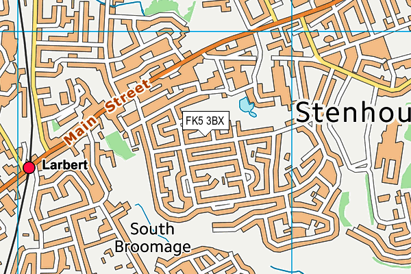 FK5 3BX map - OS VectorMap District (Ordnance Survey) FK5 3BX map - OS VectorMap District (Ordnance Survey)