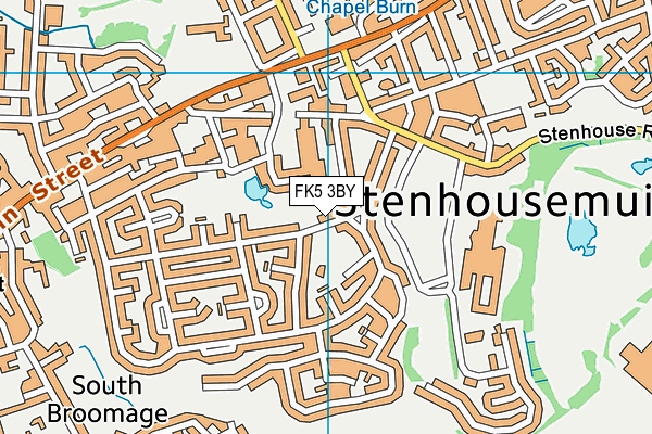 FK5 3BY map - OS VectorMap District (Ordnance Survey) FK5 3BY map - OS VectorMap District (Ordnance Survey)