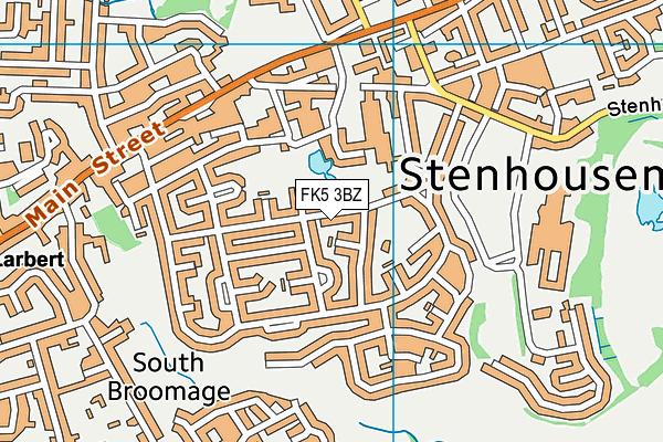 FK5 3BZ map - OS VectorMap District (Ordnance Survey) FK5 3BZ map - OS VectorMap District (Ordnance Survey)