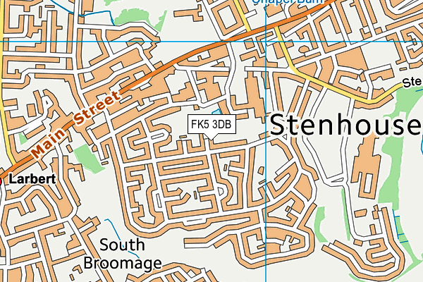 FK5 3DB map - OS VectorMap District (Ordnance Survey) FK5 3DB map - OS VectorMap District (Ordnance Survey)