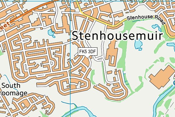 FK5 3DF map - OS VectorMap District (Ordnance Survey) FK5 3DF map - OS VectorMap District (Ordnance Survey)