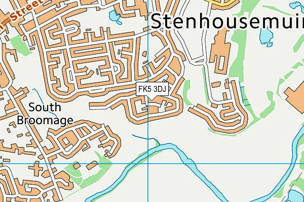 FK5 3DJ map - OS VectorMap District (Ordnance Survey) FK5 3DJ map - OS VectorMap District (Ordnance Survey)