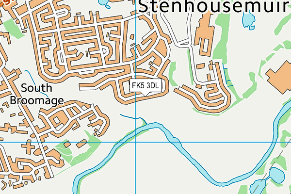 FK5 3DL map - OS VectorMap District (Ordnance Survey) FK5 3DL map - OS VectorMap District (Ordnance Survey)